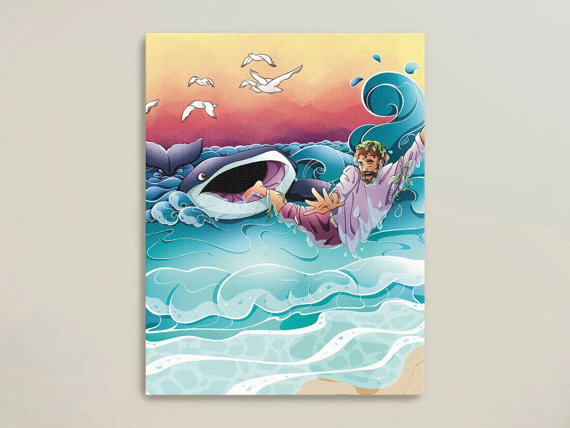 God Corrects Bad Behavior - Canvas Art