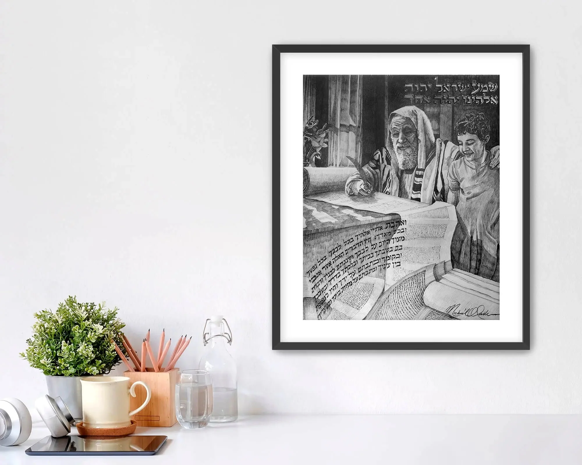 Hear O Israel - Giclée Art Print - Image 2