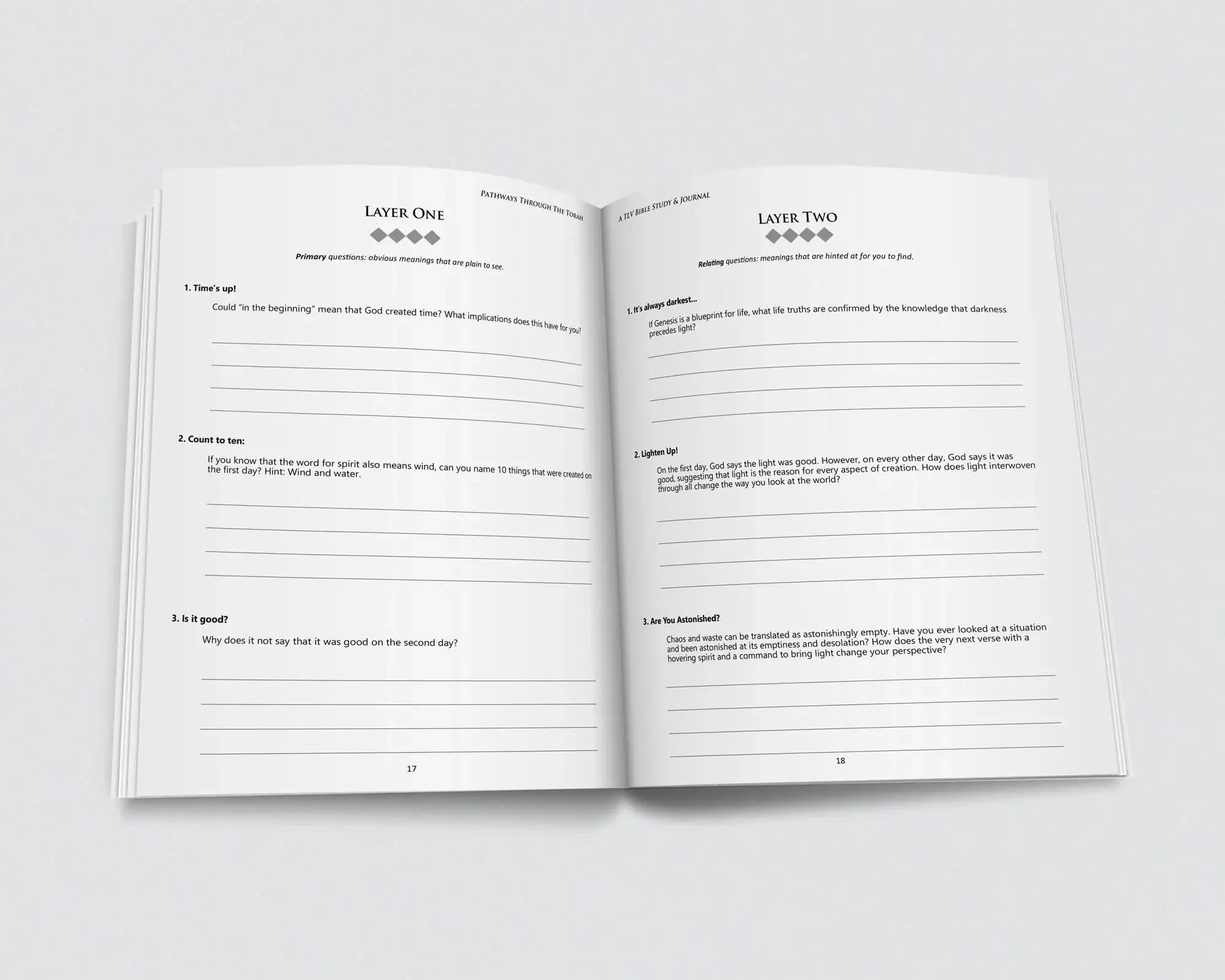 Pathways through the Torah: A TLV Bible Study & Illustrated Journal - Image 9