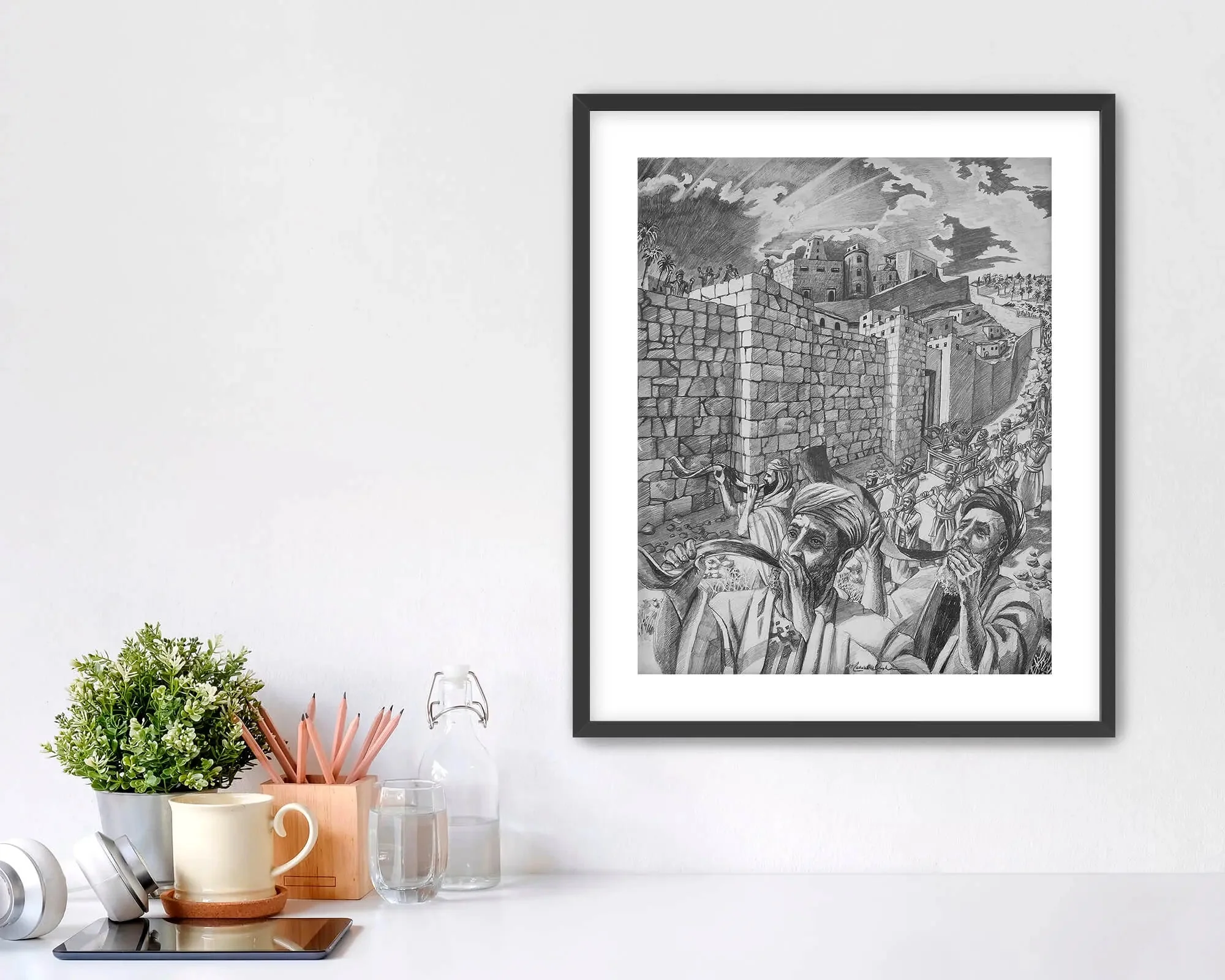 The March Around Jericho - Giclée Art Print - Image 2