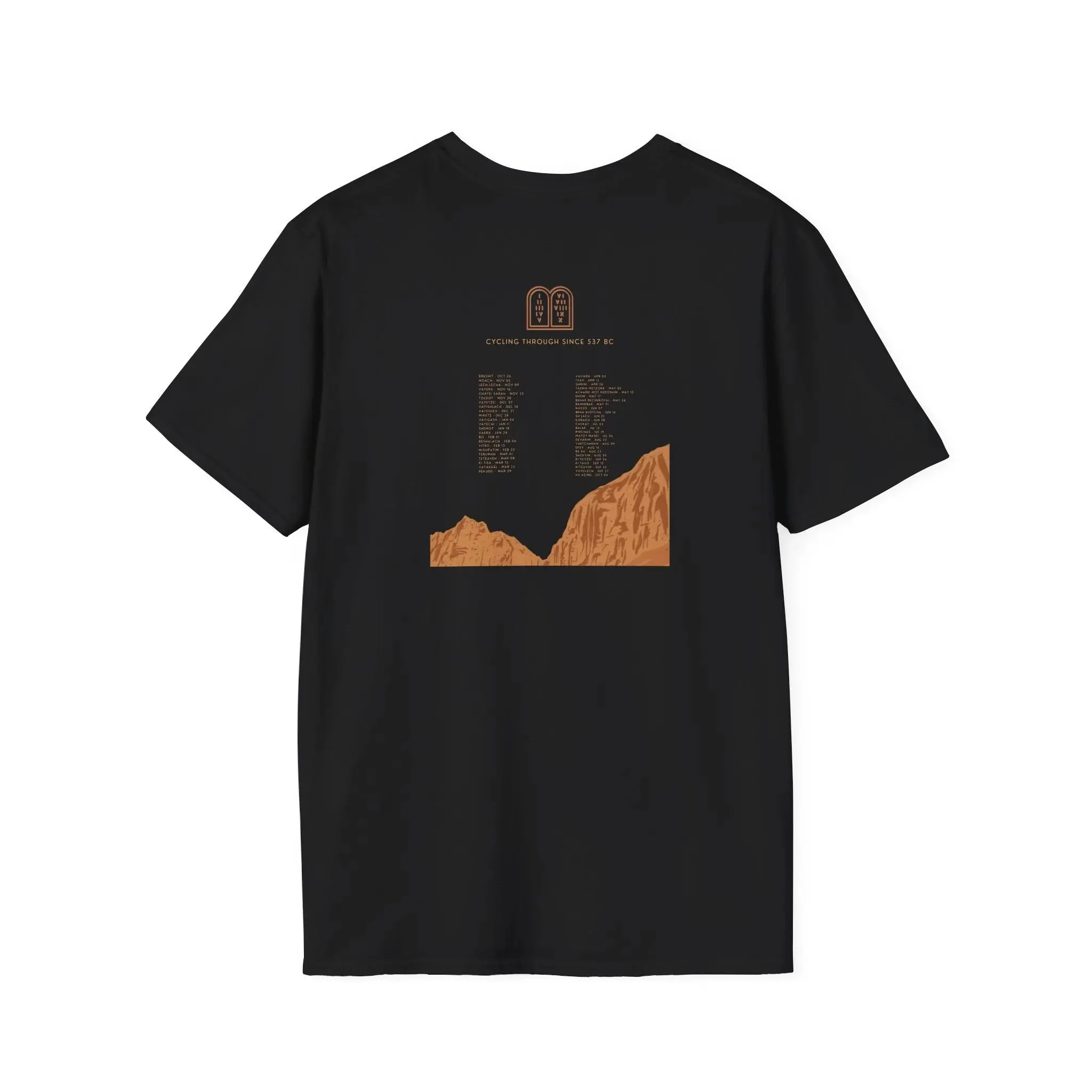 2024 TLV Parashat Tour T-Shirt - Dark - Image 14