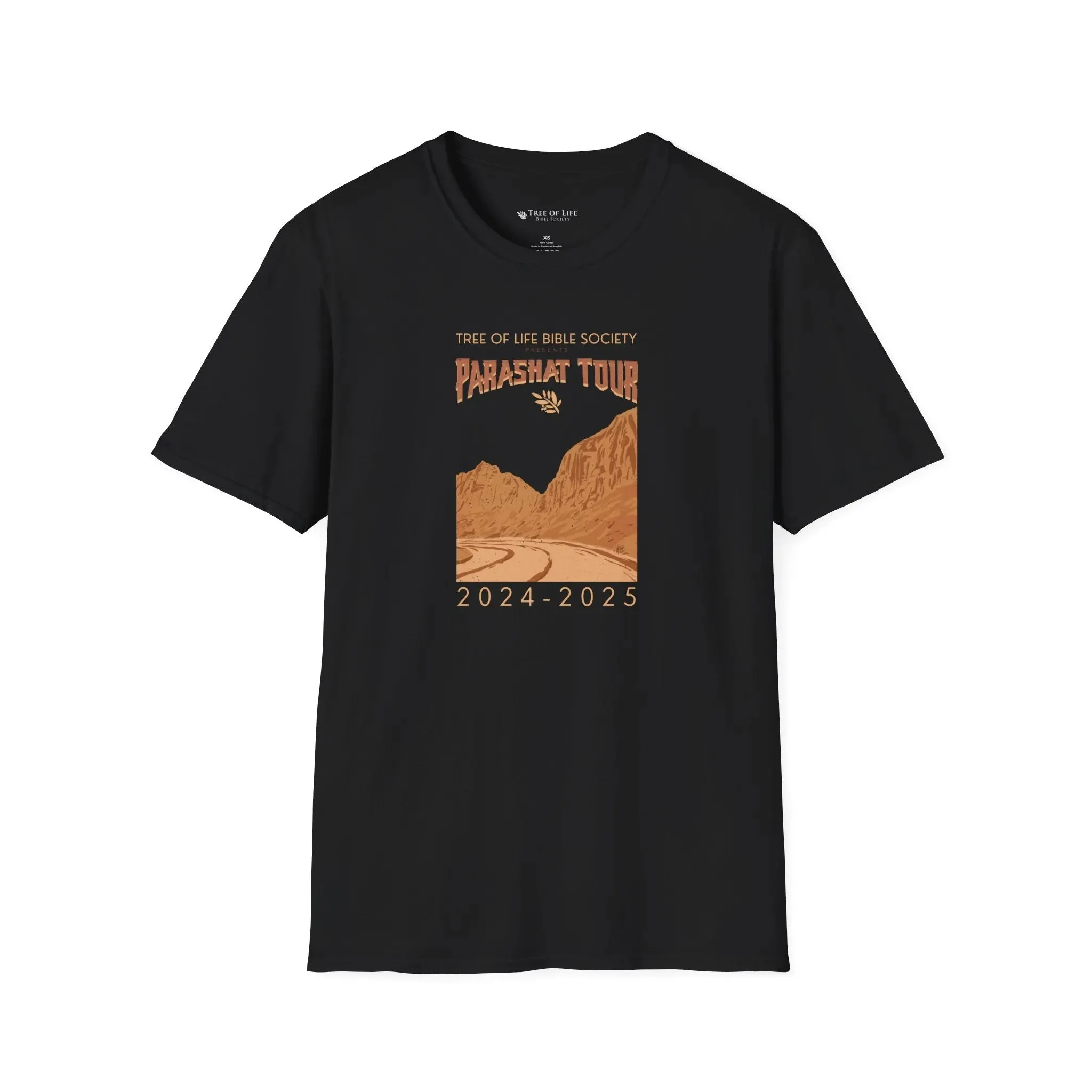 2024 TLV Parashat Tour T-Shirt - Dark - Image 4