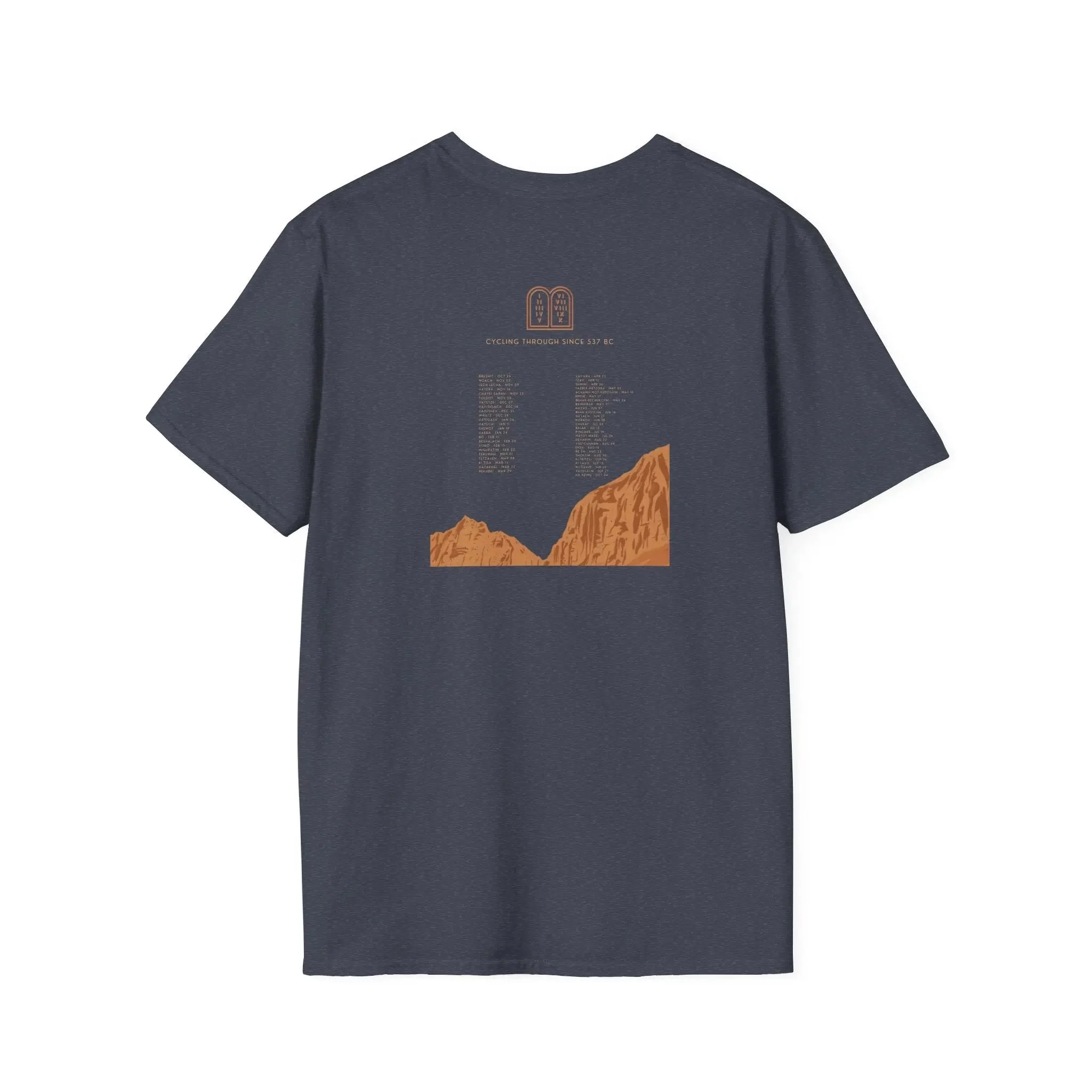 2024 TLV Parashat Tour T-Shirt - Dark - Image 8